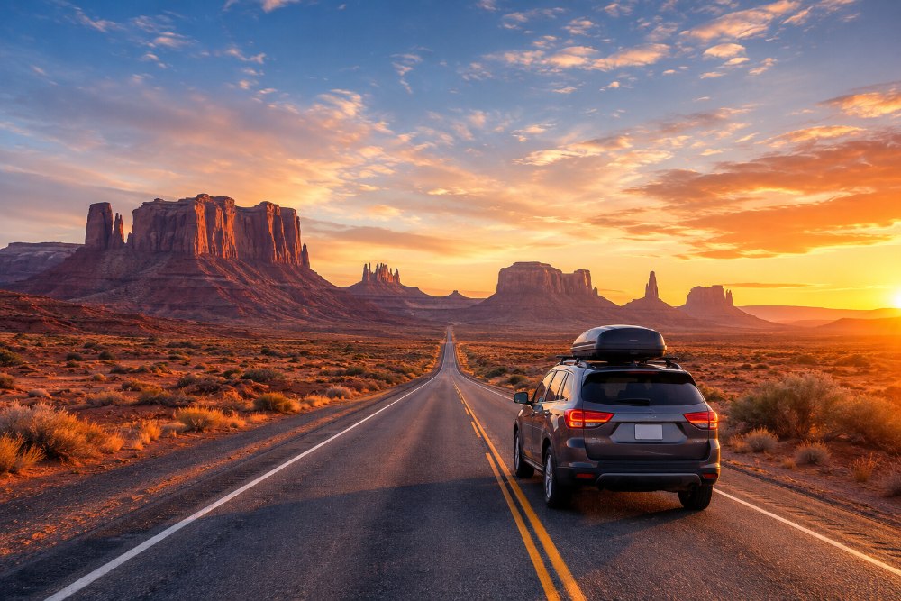 Canyon at sunrise