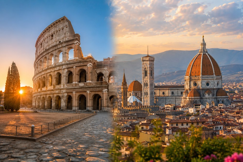 World destinations collage